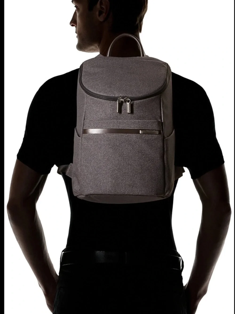 Briggs & Riley Men’s Backpack Kinzie Street Small Wide-mouth Backpack